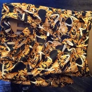 Versace shirt Black n Gold XXL